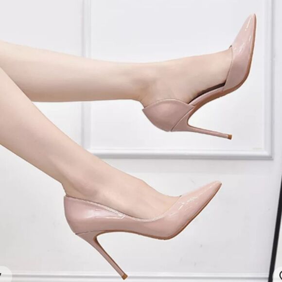 BRAND NEW FASHION POINTED TOE D'ORSAY HIGH HEEL STILETTOS WOMEN"S PUMP SHOE - Picture 1 of 13